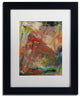 'Airborne' Matted Framed Art, Black Frame, White Matte, 14x11