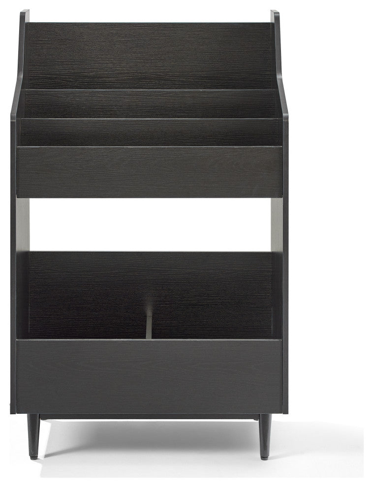 Liam Record Storage Stand Black
