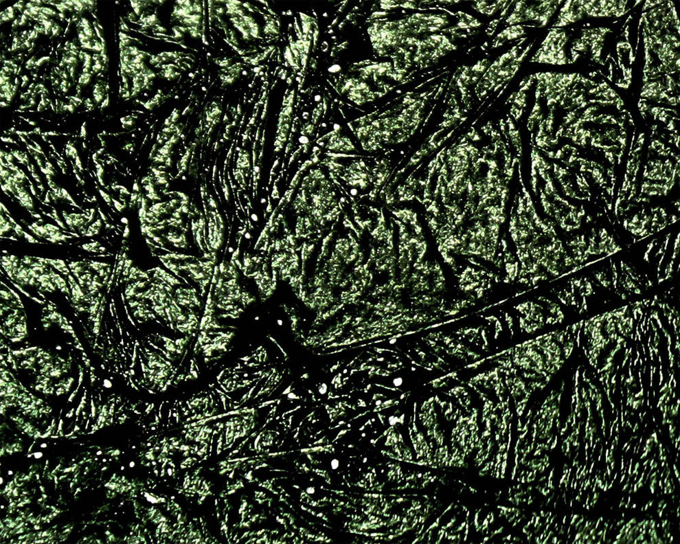 P926 Forest Green Glass Vessel Bathroom Sink