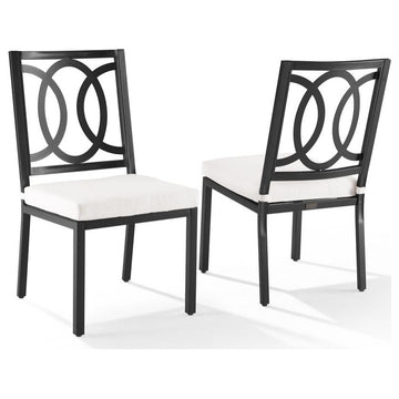 Chambers 2Pc Outdoor Metal Dining Chair Set