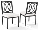 Chambers 2Pc Outdoor Metal Dining Chair Set