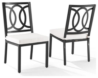 Chambers 2Pc Outdoor Metal Dining Chair Set