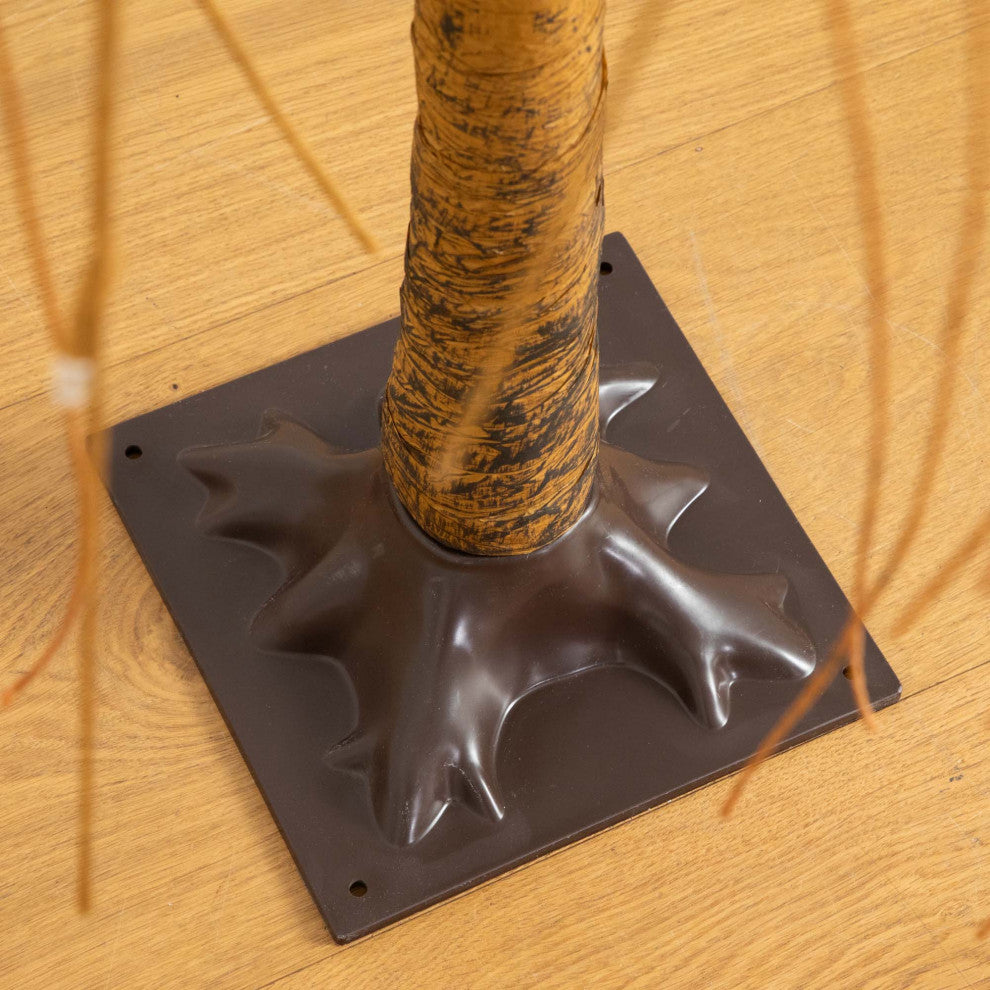  Lifestyle close-up of base/trunk on a room floor.