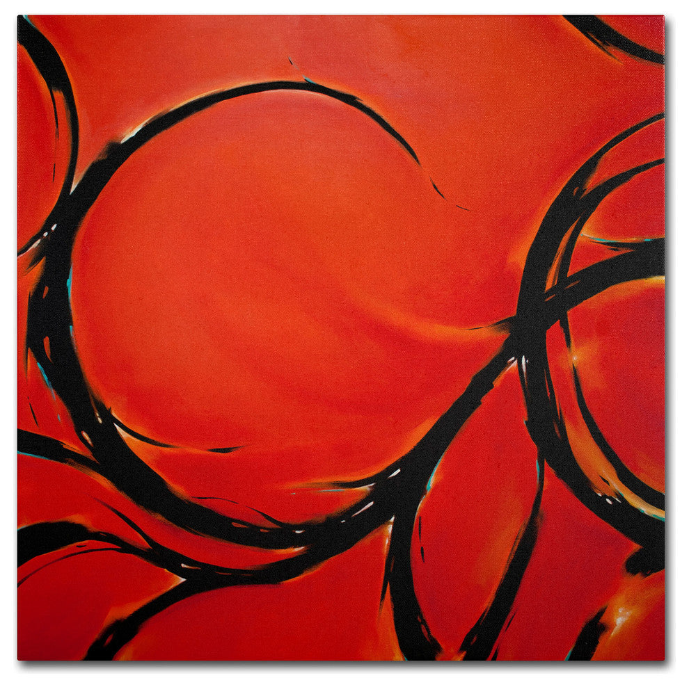'Red Dream' Canvas Art by CH Studios