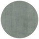 8' Round  Polyester Slate Area Rug