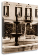 "Piazza Lombardy" By Alan Blaustein, Giclee Print on Gallery Wrap Canvas