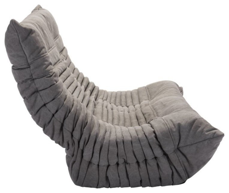 Zuo Modern Down Low Loveseat Gray