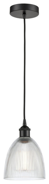 Innovations 616-1P-BK-G382 1-Light Mini Pendant, Matte Black