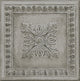 Tin Tile Pattern Wallpaper, Gray, Bolt
