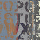 "Alphabet Overlay II" Fine Art Giant Canvas Print, 54"x54"