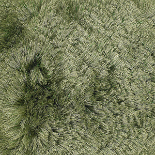 Mercury Contemporary Area Rug, Green, 7'9" Round