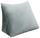 WOWMAX Reading Bed Rest Back Support Wedge Pillow, Gray