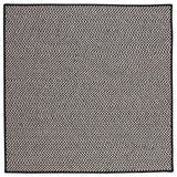 Outdoor Houndstooth Tweed OT49 Black Indoor/Outdoor Area, Rectangular 10'x13'