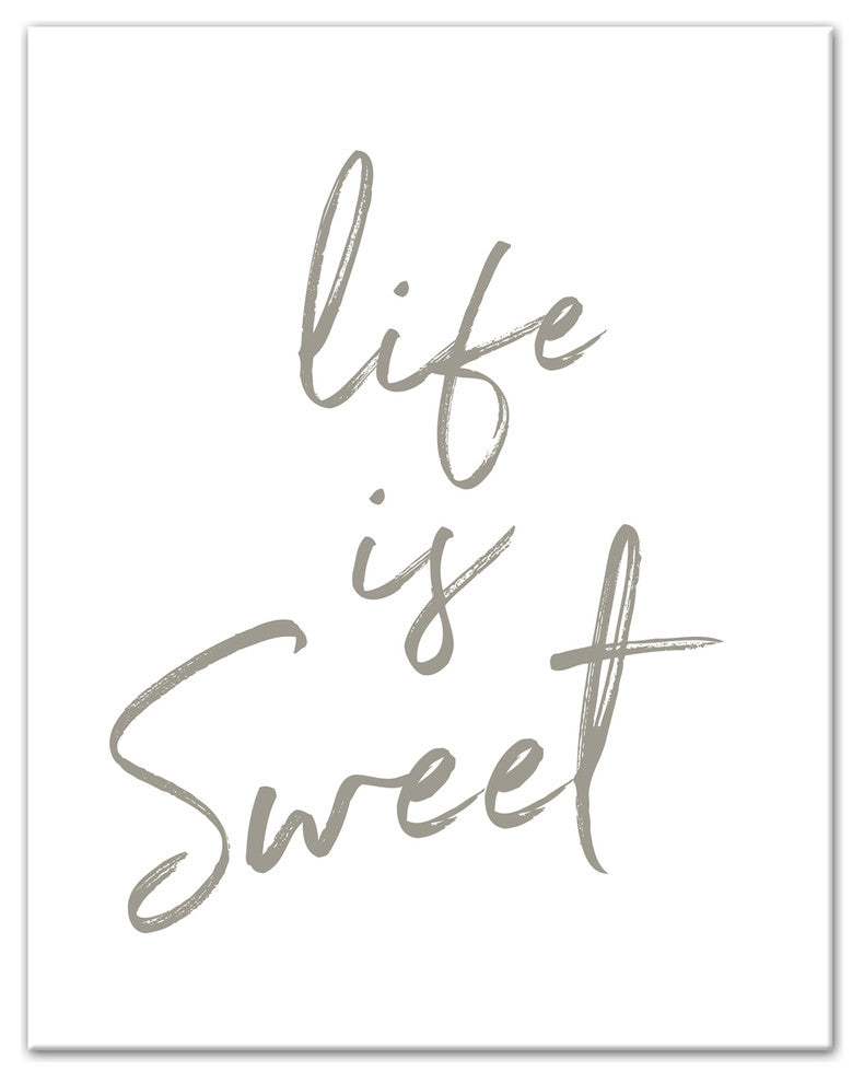 Life is Sweet 11x14 Canvas Wall Art