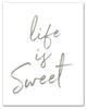 Life is Sweet 11x14 Canvas Wall Art