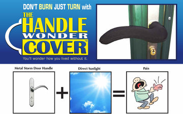 Door Handles Covers: The Handle Wonder Cover, Black, Residential