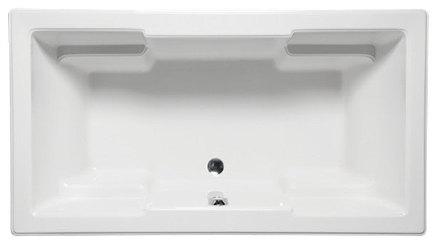 Malibu Brighton Rectangle Soaking Bathtub 66x36x22 White