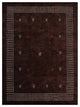HAND KNOTTED LOOM WOOL ECO-FRIENDLY AREA RUGS - Rectangle, Brown, Contemporary