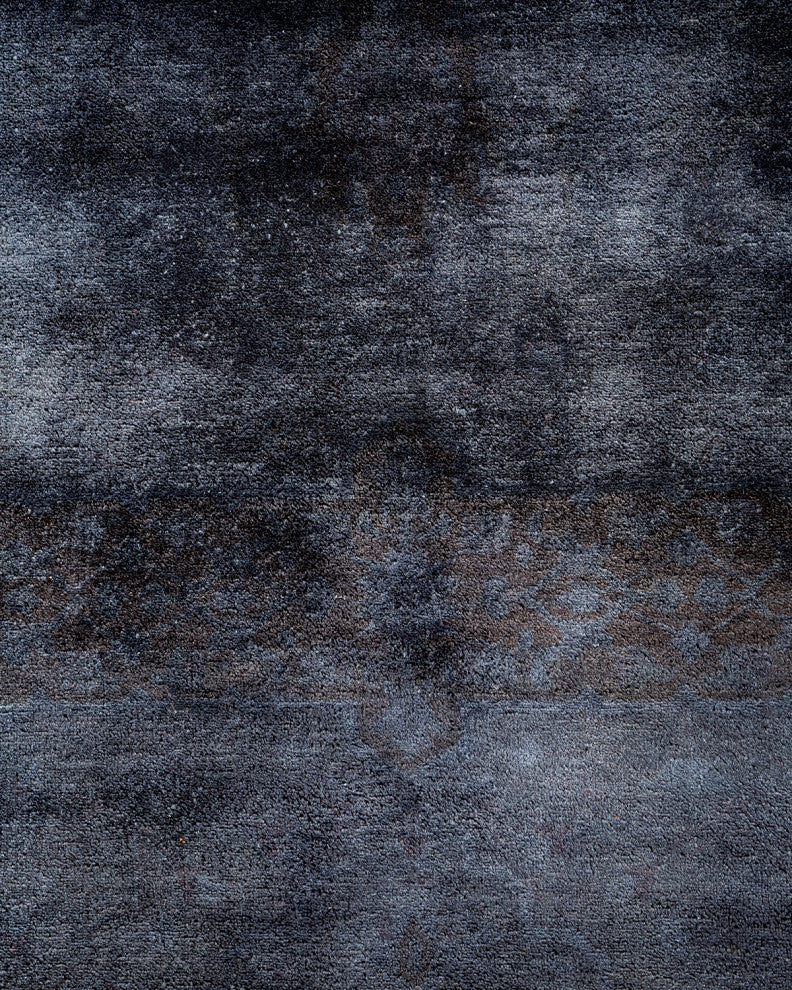 Fine Vibrance, One-of-a-Kind Handmade Area Rug Gray, 14'10"x9'4"