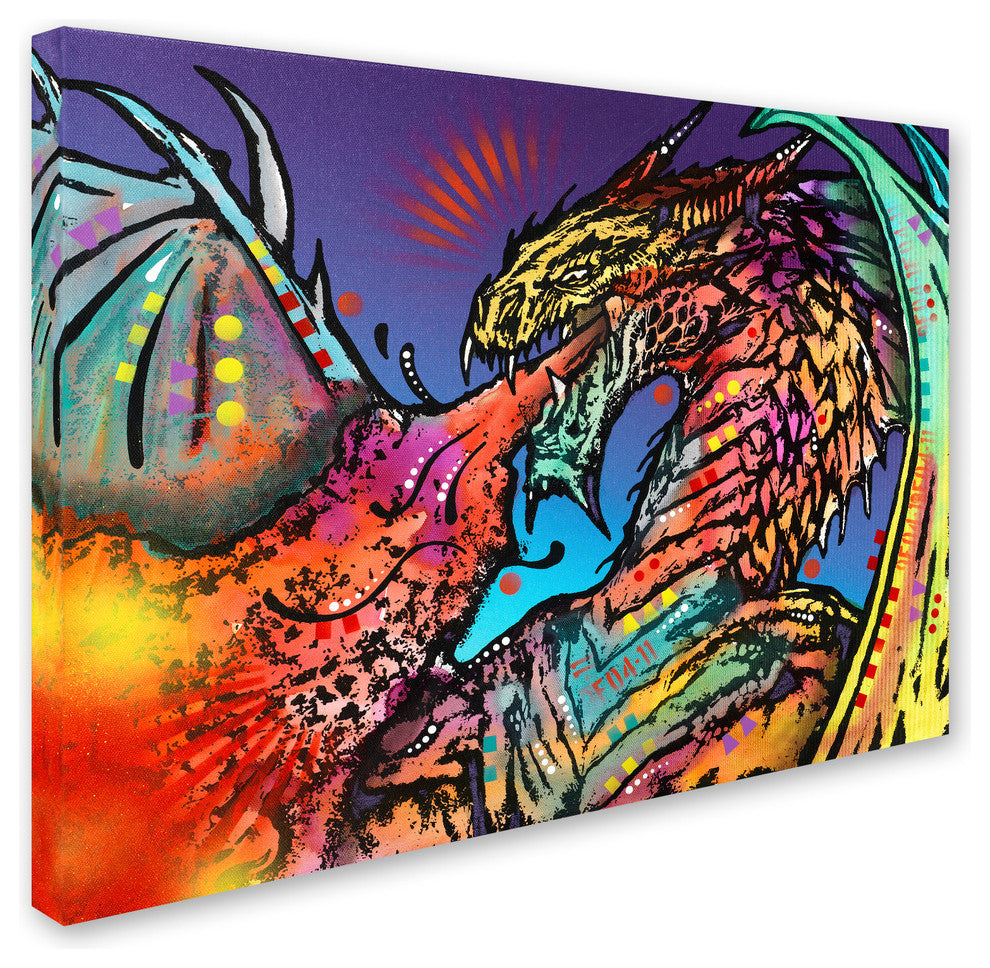 Dean Russo 'Dragon' Canvas Art, 47x35