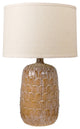 25"H Hydrocal Table Lamp