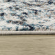 LNC Distressed Polyester Non Slip Area Rug, 5' X 7'