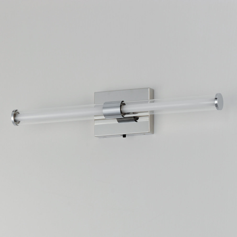 ET2 E23442-10 Fuse 2 Light 24"W LED Vanity Light - Polished Chrome