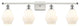 Innovations 516-4W-WPC-G651-6 4-Light Vanity Light, White, Polished Chrome