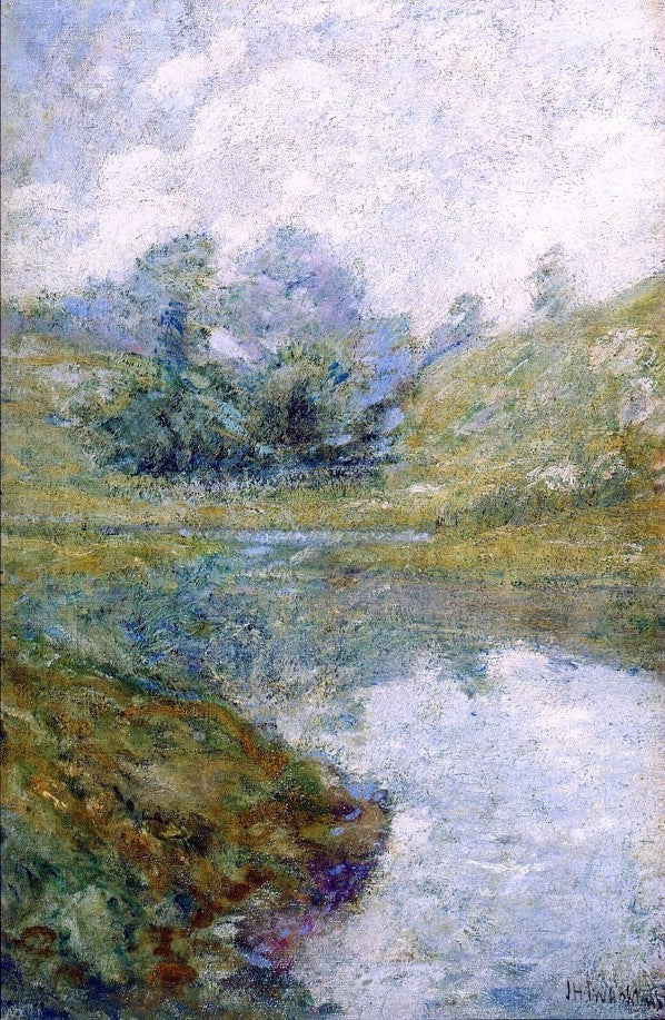 John Twachtman Landscape Wall Decal