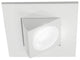 NICOR 2" Square Eyeball LED Downlight, White