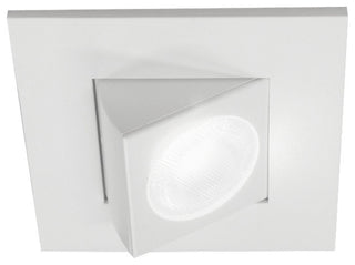 NICOR 2" Square Eyeball LED Downlight, White