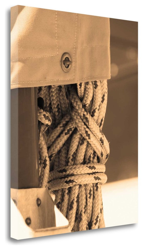 "The Drasnin Nautical Series II" By Marina Drasnin Gilboa, Gallery Wrap Canvas