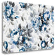 "Scent Of Roses Indigo" By Wild Apple Portfolio, Giclee on Gallery Wrap Canvas