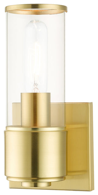 Quincy 1-Light Satin Brass ADA Sconce