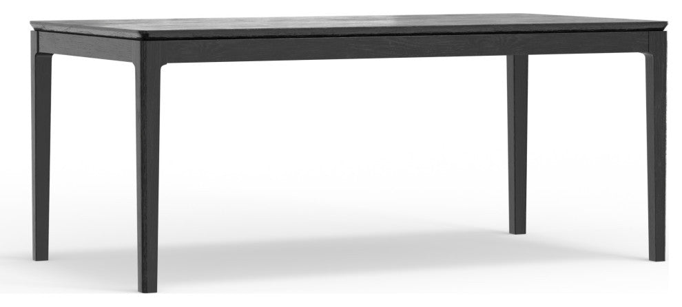 Cove Rectangular Dining Table, Vintage Black