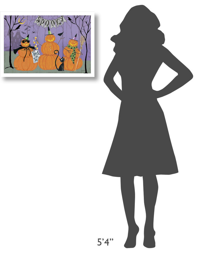 "Happy Haunting I" Digital Paper Print by Anne Tavoletti, 26"x18"