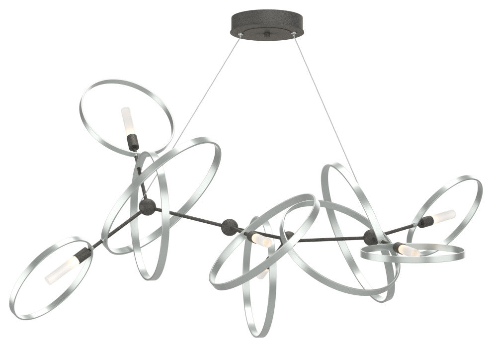 Celesse Pendant, Natural Iron, Vintage Platinum Accent