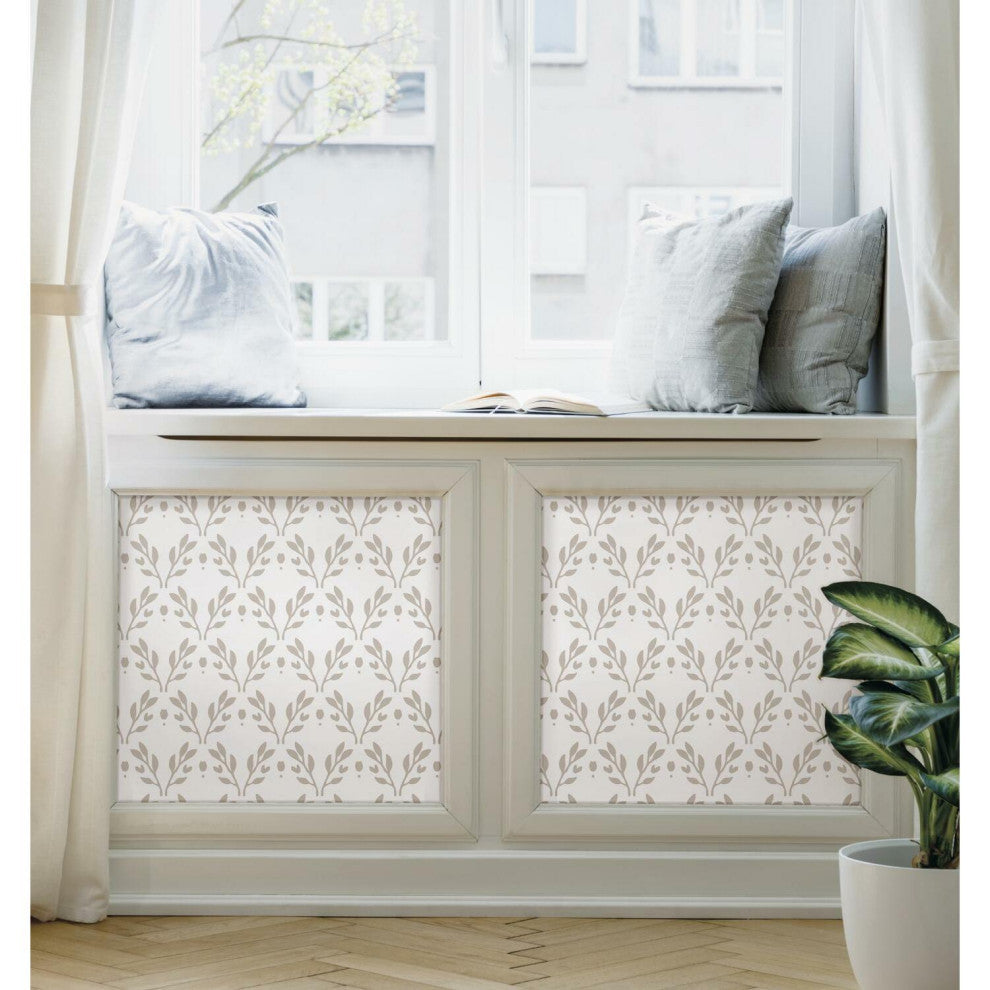 Taupe Rose Lindo Dawn Peel & Stick Wallpaper