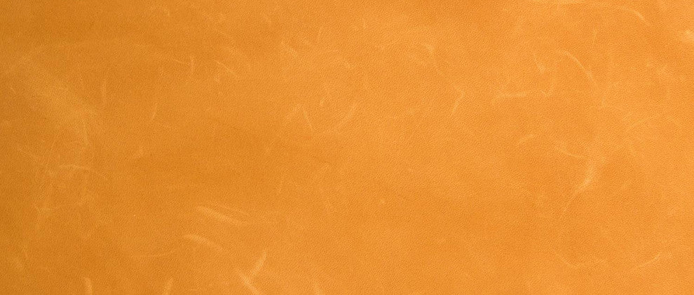 Cantor Leather Lounge Chair, Finish Shown: Dove, Leather Shown: Saffron