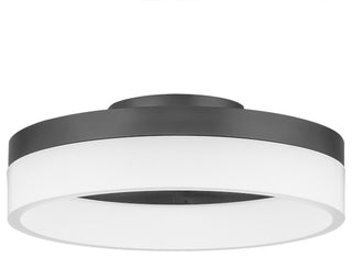 Quoizel PCOH1608 Cohen 12"W LED Flush Mount Ceiling Fixture - Oil Rubbed Bronze