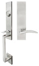 Air-Stream Lever, Tubular Dummy Handleset, Left Hand, Satin Stainless Steel