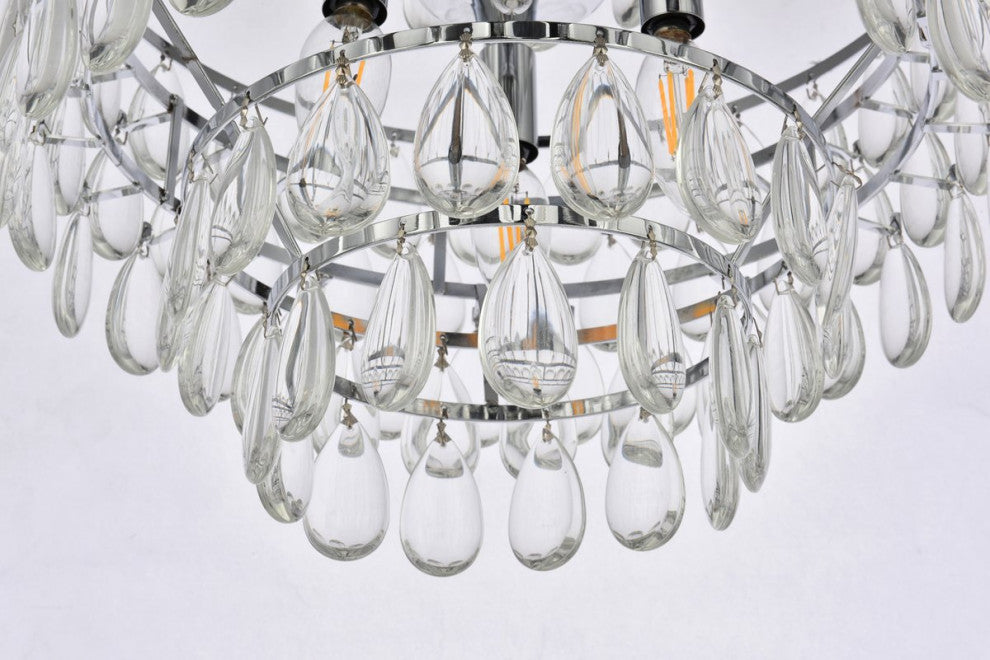 Murphy 16" Pendant, Chrome