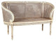 Parisian Oval Rattan Settee