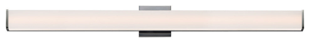 ET2 E23408 Baritone 48"W LED Bathroom Vanity Light - Satin Nickel