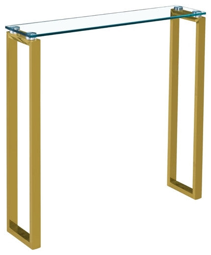 Gen Console Table-Small, Gold