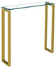 Gen Console Table-Small, Gold