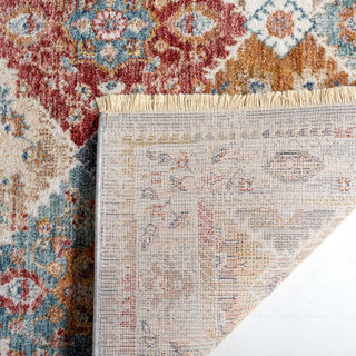 Safavieh Lauren Ralph Lauren Collection LRL1401 Rug, Ivory/Blue/Rust, 2'x8'