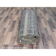Denim Blue, Hand Knotted Ben Ourain Moroccan Berber Soft Wool Rug, 9'x12'5"