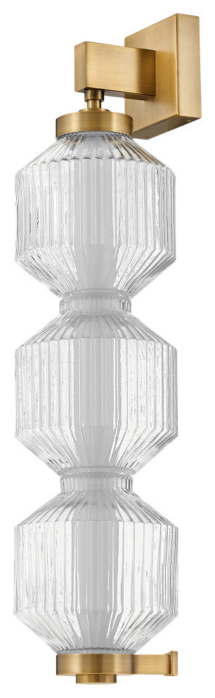 Fredrick Ramond Reign Small Led Convertible Pendant, Lacquered Brass