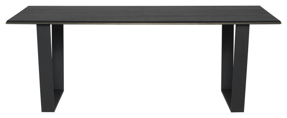 Linea Ebonized Wood Dining Table, HGSR832